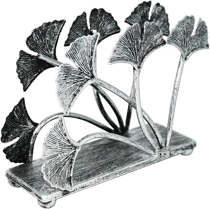 OwlGift Modern Ginkgo Leaves Design Napkin Holder - Image 8