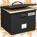 Fire Proof File Box for Documents by ROSONG