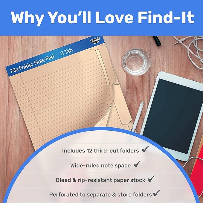 Find It File Folder Notepad - Image 6