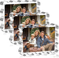 Aheroi 4x6 Acrylic Picture Frames, 3 Pack Clear Scalloped Acrylic Photo Frame by Aheroi