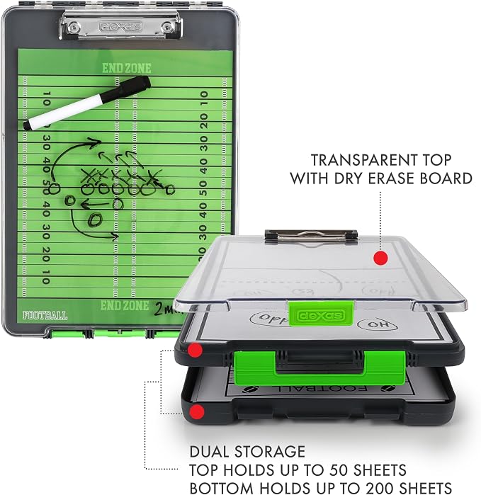 Dexas Clearview Clipcase clipboard13.75 X 9.5 in, Stay Organized and Dry. Ideal - Image 6
