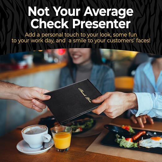 Check Presenters for Restaurants Bulk 40 Pack - Image 9