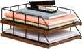Mind Reader 2-Tier Rustic Letter Tray Organizer by MindReader