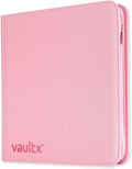 Vault X 12 Pocket Zip Binder, 480 Cards, Exo-Tec Material, 20 Side-Loading Pages by VaultX