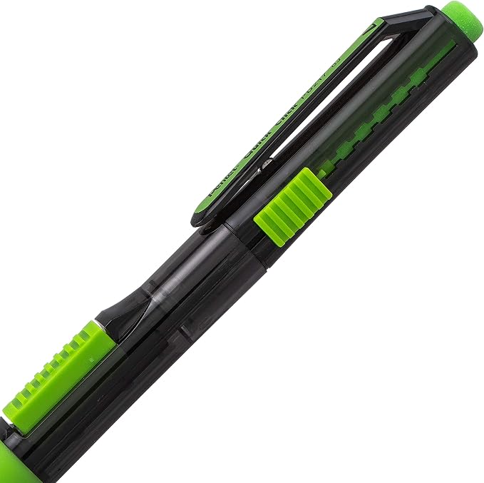 Pentel Quick Click Pop Mechanical Pencil, Medium 2B Lead, Box of 12 - Image 2