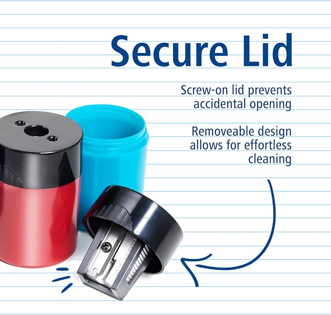 STAEDTLER pencil sharpener, prevents accidental openings, compact size - Image 5