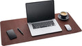 Gallaway Leather Desk Mat, Office Writing Desk Pad, Large 36" x 17" Dark Brown by GallawayLeather