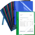 Maitys 25 Pack Durable Clear Report Covers by Maitys