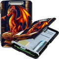 Book Dragon A4 Clipboard with Storage Pen Holder, Clipboards Organizer Nursing by Unknown
