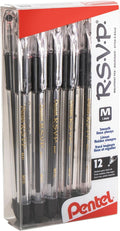 Pentel RSVP Ballpoint Pen, Medium Line by PentelofAmerica
