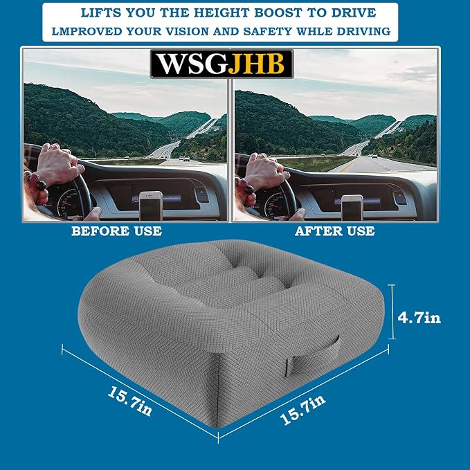 Adult Booster Seat Cushion, Car Seat Cushions - Image 4