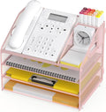 Letter Tray Paper, 4 Tier Desk Organizer by OrgMate