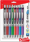 Pentel EnerGel RTX Retractable Liquid Gel Pen, Metal Tip, Medium Line by PentelofAmerica