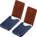 Outus 2 Pieces Business Card Holder, PU Leather Business Card Case Pocket Wallet by Outus