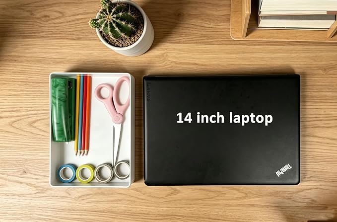 Amazon Basics Rectangular Plastic Desk Organizer - Image 6