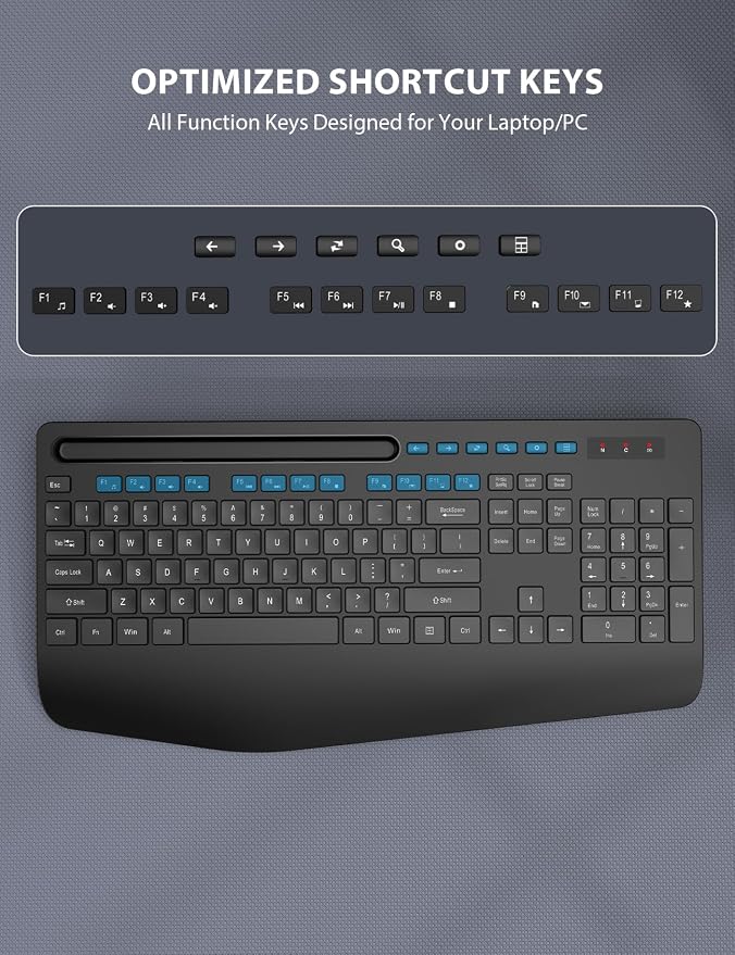 Wireless Keyboard and Mouse Combo - Image 6