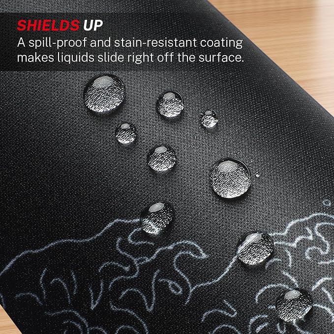 MROCO 3-Pack Mouse Pads, 30% Larger Surface, 8.5 x 11 in, Kanagawa Wave | - Image 5