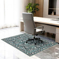 Office Chair Mat for Hardwood Tile Floor, Machine Washable Office Area Carpet by Ufeekare