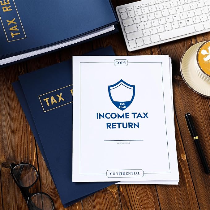 Kosiz 400 Pcs Tax Return Folders and Tax Return Envelopes Bulk 9 x 12 Inch 2 - Image 4