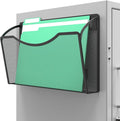Gawerk Magnetic Wall File Folder, No Drilling Hanging Metal Document Paper Mail by Gawerk