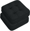 GOFORIT Chair Cushions Set of 2, Tufted Shredded Memory Foam Chair Pads by Unknown