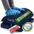 ComfiLife Foot Rest for Under Desk at Work – Adjustable Height Memory Foam Foot by ComfiLife