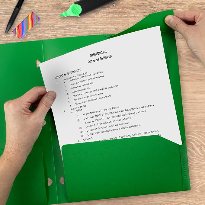 Five Star 2-Pocket Plastic Folder - Image 6