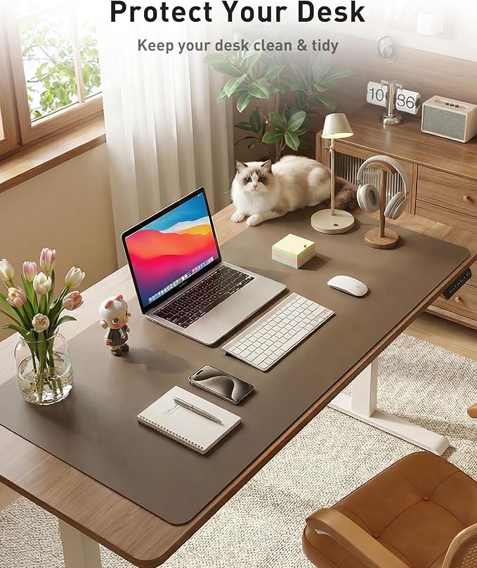 Aothia Faux Leather Desk Mat - Image 8