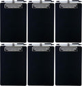 Trade Quest Small Memo Clipboard 6'' x 9'' Pen Holder Clip Plastic by Trade+Quest+Global+Corp