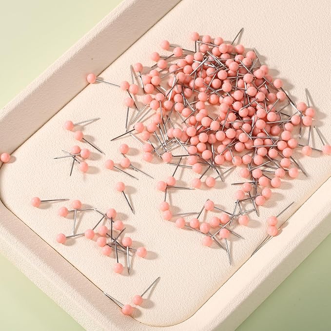 XIHIRCD 200pcs Push Pins, Map Tacks Round Head Map Push Pins Small Thumb Tacks - Image 4