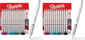 Sharpie S-Gel Pens, Fashion Barrel Gel Pens, Pearl White Body, Medium Point by Unknown