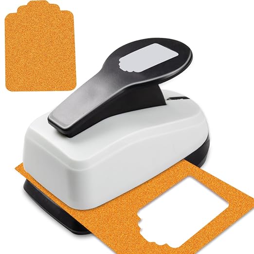 Tag Punch, 2 inch Paper Punches, Tag Hole Punches by HKKYOArtsCrafts