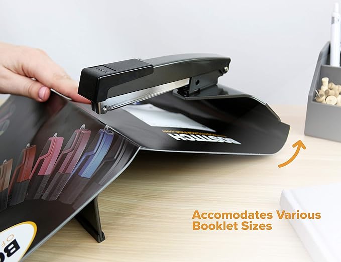 Bostitch Office No-Jam Booklet Stapler, 20 Sheets, No-Jam Technology - Image 2