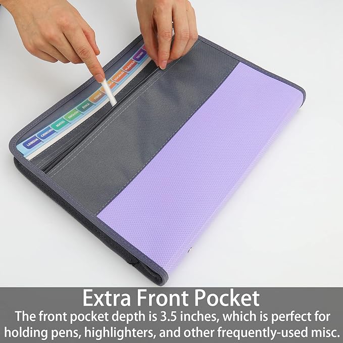 NAFY Accordion File Organizer, 13 Pockets Expanding File Folder - Image 4