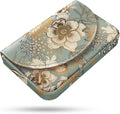 Business Card Holder，PU Leather Business Card Case Color Printing Pattern Card by xiviers