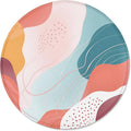 ITNRSIIET Round Mouse Pad with Stitched Edge Premium-Textured Waterproof by +ITNRSIIET