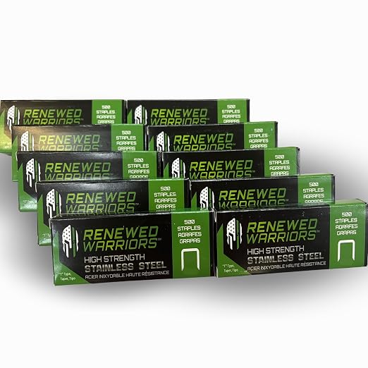 T50 Stainless Steel Staples Marine; T/50 Type T-50 Staples by RenewedWarriors