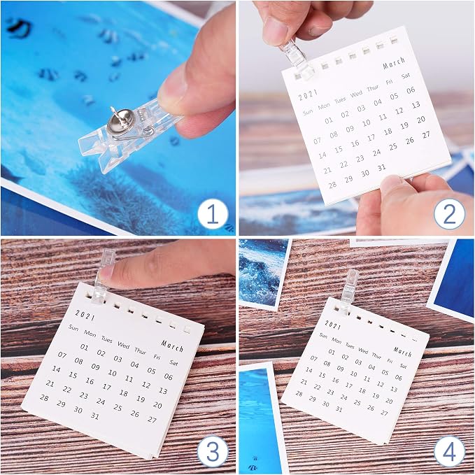 60 Pcs Push Pin Clips Decorative Push Pins - Image 3