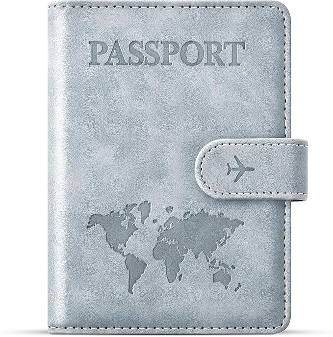 Passport Holder for Travel Essentials, Passport Wallet Cover Case for Travel by Unknown