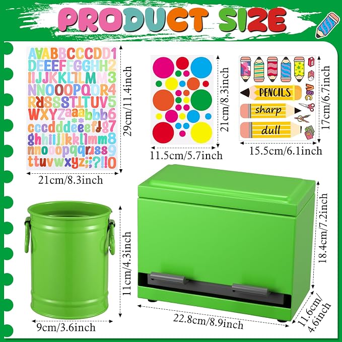 Mifoci 8 Pcs Pencil Dispenser Kit - Image 2