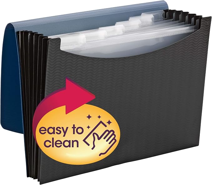 Smead Poly Frequency Expanding File Folders, Flap and Cord Closure, Letter Size - Image 3