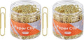 NEEWAY Gold Paper Clips, 2 Inch Jumbo Paperclips, Stylish Gold-Plated Paper Clip by NEEWAY