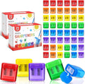 Aodaer 144 Pieces Pencil Sharpeners Bulk Double Hole Pencil Sharpener Manual by Aodaer