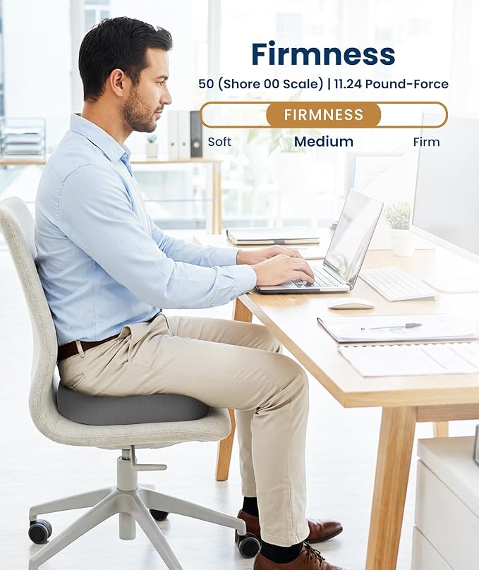 Everlasting Comfort Doctor Recommended Memory Foam Seat Cushion - Image 6