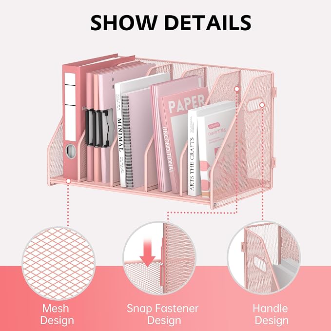 SUPEASY Binder Organizer, Magazine File Holder - Image 5