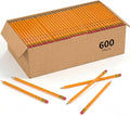 Wood-Cased #2 HB Pencils, 600 Pack Sharpened Yellow Pencils by Unknown