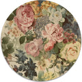 Elegant Watercolor Floral Mouse Pad by Eiszuso