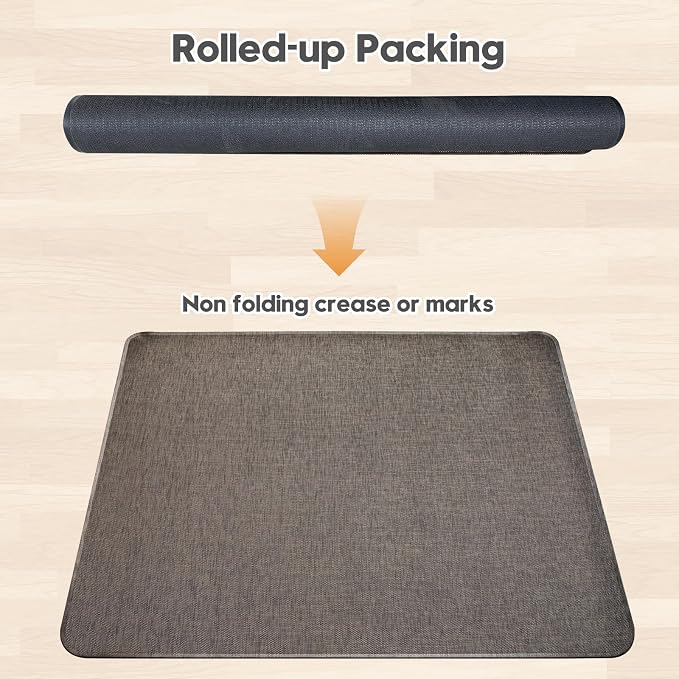 Sycoodeal Office Chair Mat for Hardwood & Tile Floor, Computer Gaming Chair Mat - Image 6