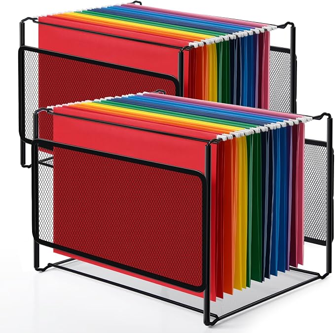 Comix Hanging File Organizer, Letter Size File Folder Organizer by Comix