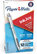 Paper Mate InkJoy 700RT Retractable Ballpoint Pens Medium Point White Barrel by Unknown
